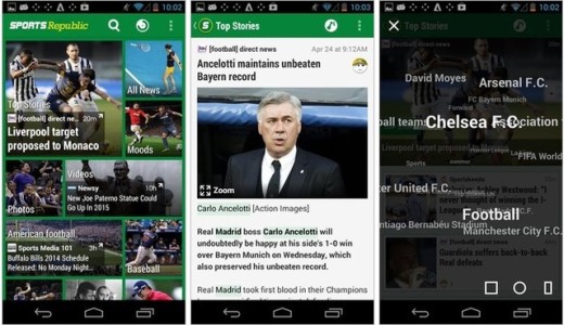 Aplicatii CM 2014 - Sports Republic